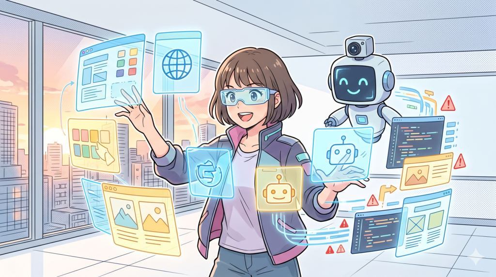 AIでウェブサイトを作成するメリット・デメリット完全解説｜活用法と注意点も紹介